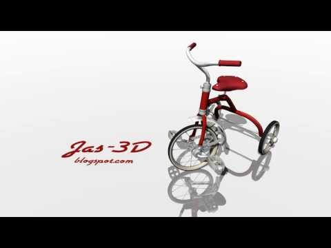 triciclo antiguo niño