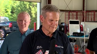 Gov. Lee visited the areas impacted by the tornadoes May 8