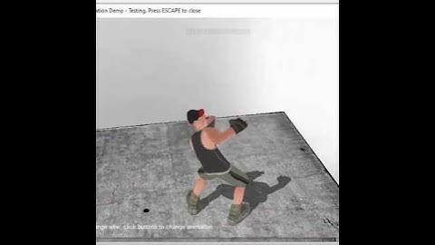 COPPERCUBE 6.5.1 | NEW MULTIPLE ANIMATIONS SETUP + HOW TO ADD multiple animations BLENDER.