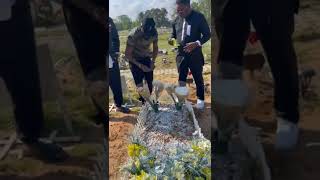 2baba visits grave of late music legend and friend Sound Sultan