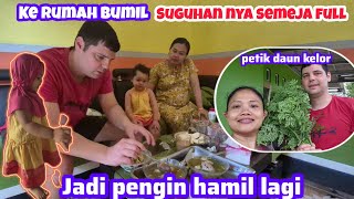 Download Lagu KE RUMAH BUMIL @noeraghniavlog LANJUT PETIK DAUN KELOR MP3