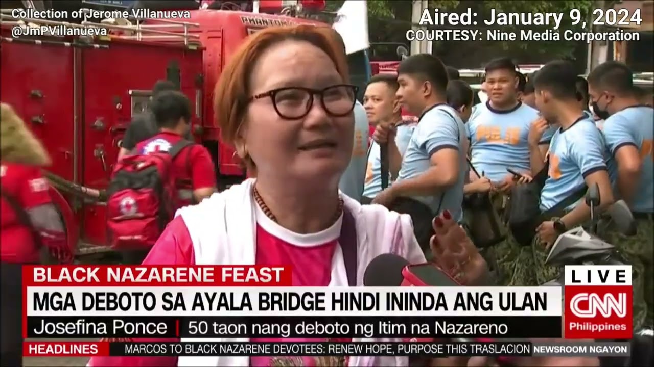 The Last Nazareno Coverage of CNN Philippines | Newsroom Ngayon Kasama si Ruth Cabal (Jan. 9, 2024)