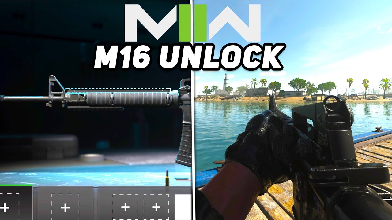 How To Unlock The M16 In Modern Warfare 2 Beta (M16 Easy Unlock)