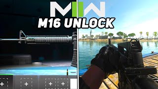 How To Unlock The M16 In Modern Warfare 2 Beta (M16 Easy Unlock)