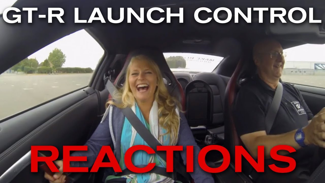 Nissan gtr launch control reactions #9