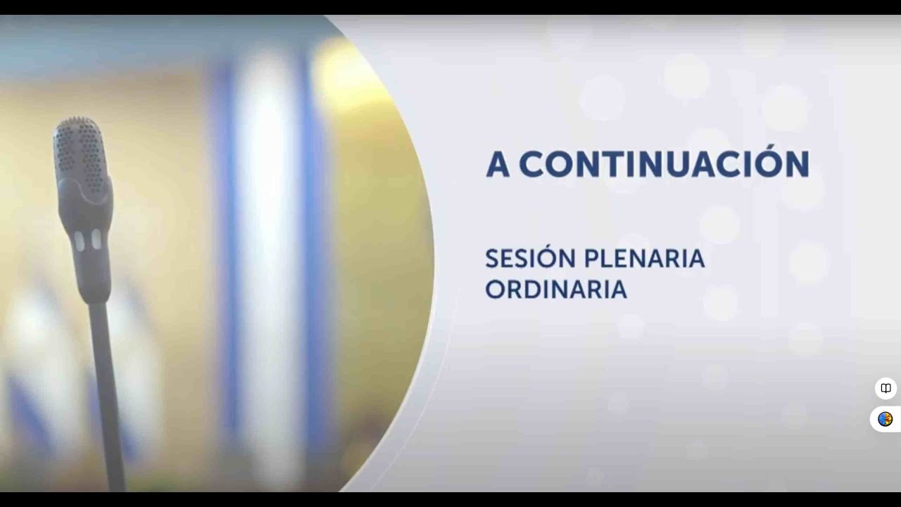 Sesión plenaria, Asamblea Legislativa | El Salvador - YouTube