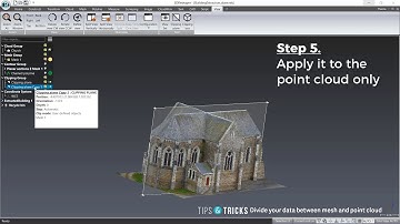 Tips & Tricks #23 - Divide your data between mesh and point cloud