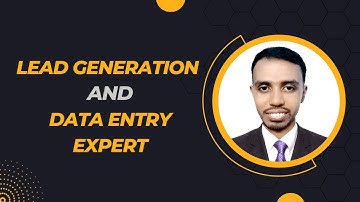 Lead Generation, Data Entry, Web Research, List Building, VA