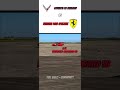 Chevrolet Corvette C8 Stingray vs Ferrari 458 Speciale DRAG RACE #carshorts #race #supercars #car