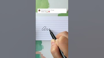 Ariana - Learn to Write Your Name in Cursive