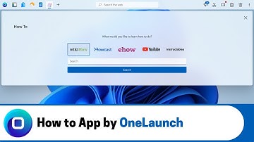 The How To App by OneLaunch
