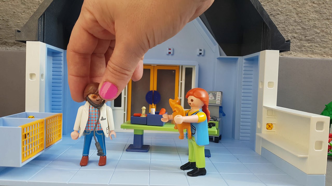 Clinica Veterinaria Playmobil 4343 - YouTube