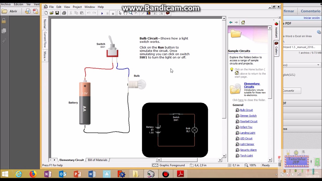 circuit wizard 1 primeros pasos - YouTube