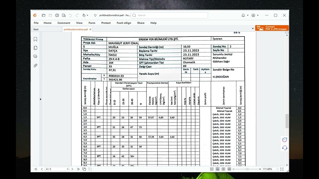 Jeo Taşıma ile Spt Deneyi Veri Girişi nasıl yapılır