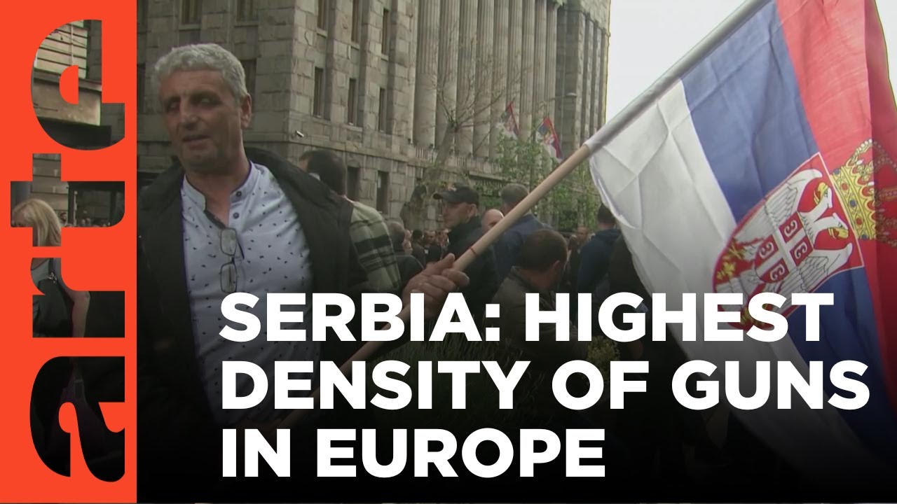 Documentary backdrop image for Serbia: The Fallout From Two Mass Shootings (2023)