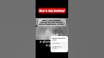 The Revolutionary Skip Bombing Tactic of WWII: It Changed Naval Warfare