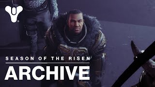 Destiny 2 Cutscene Archive - Season of the Risen (Season 16)