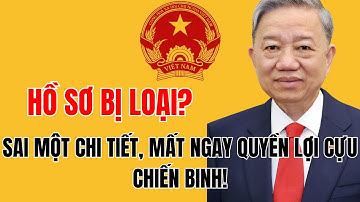 Tin Nóng: 3 Bước Vàng Xác Nhận Quyền Lợi Cựu Chiến Binh 1975–1988 – Sai Một Chi Tiết Mất Ngay Chế Độ