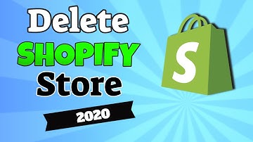 how to delete Shopify store 2020