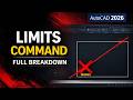AutoCAD LIMITS Command Explained Properly (2026) | CAD Essential Series