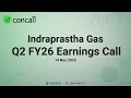 Indraprastha Gas Q2 FY26 Earnings Conference Call | Concall.in