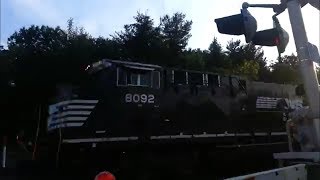 NS 8092 and 9681 Pulling flammable material in Exeter township PA at milepost HP 51.4