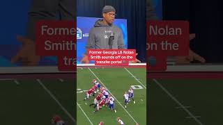 Nolan Smith sounds off on the transfer portal 🗣️ #shorts Nolan Smith sounds off on the transfer portal 🗣️ #shorts