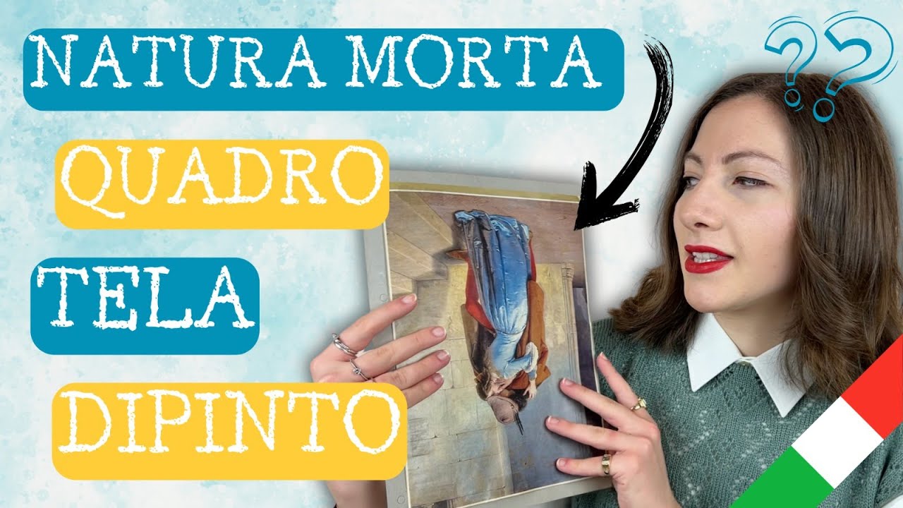 Palabras clave sobre el ARTE en italiano – LearnAmo, image size:1280x720