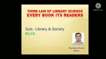 THIRD LAW OF LIBRARY SCIENCE