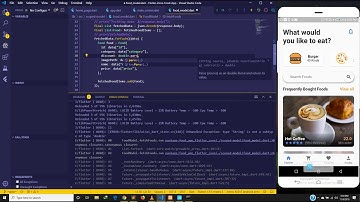 Food Delivery App - 13 : Fetching data from PHP MySQL API using http package.
