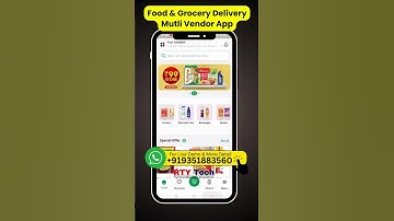 Food & grocery Delivery Multi Vendor App Like Swigyymart & Blinkit #groceryapp #foodorderingapp