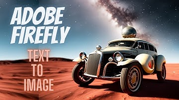 How to convert text to image | Free Ai image generator | Adobe Firefly tutorial