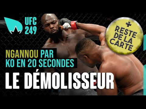 UFC 249 - Francis Ngannou MONSTRUEUX, un KO en 20 secondes et des questions (+Cejudo vs. Cruz)