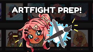 ARTFIGHT Prepping! (& Yapping about my OCs)