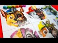 HORROR Artist Draws PAW PATROL in SCARY FNAF Style 🐶 (Five Nights at Freddy's)