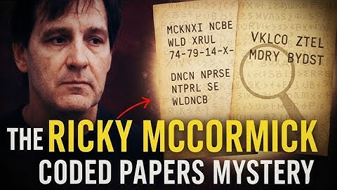 Unsolved Code Mystery: Who Killed Ricky McCormick?”