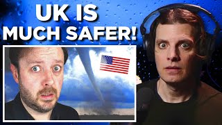 American Reacts to 5 Deadly Natural Phenomena America Has That Britain Doesn't!