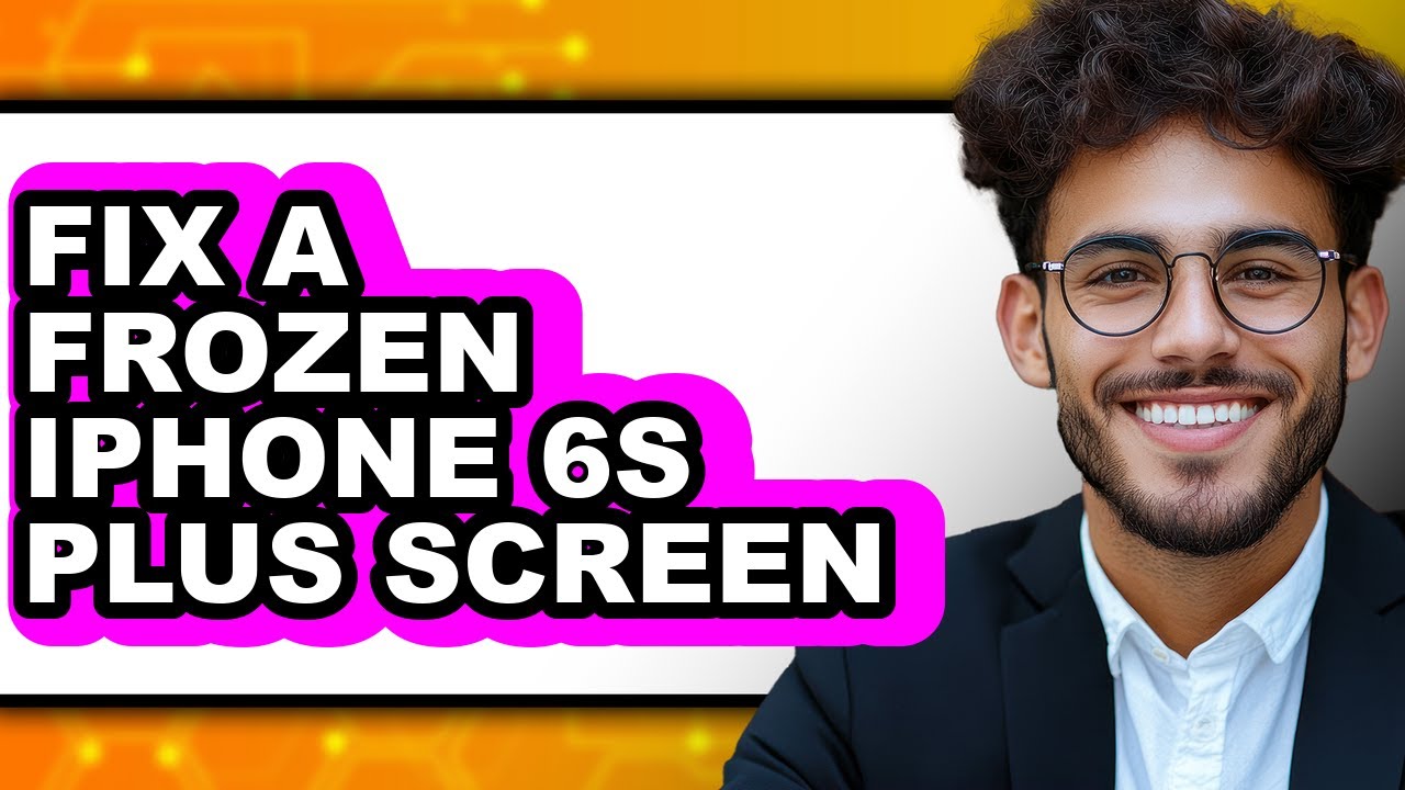 How To Fix A Frozen iPhone 6s Plus Screen (Easy Method)