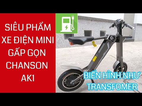 Video [Review] Siêu Xe Điện Mini Gấp Gọn Dành Riêng Cho Đô... - youtube