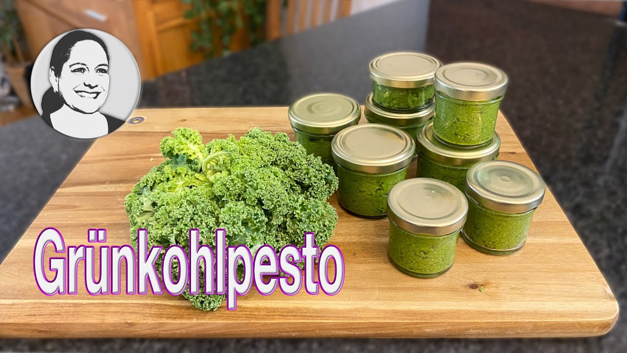 Grünkohlpesto! 🥬 Grünkohl Rezept leicht gemacht und sehr besonders! Regional und vegetarisch! 😉