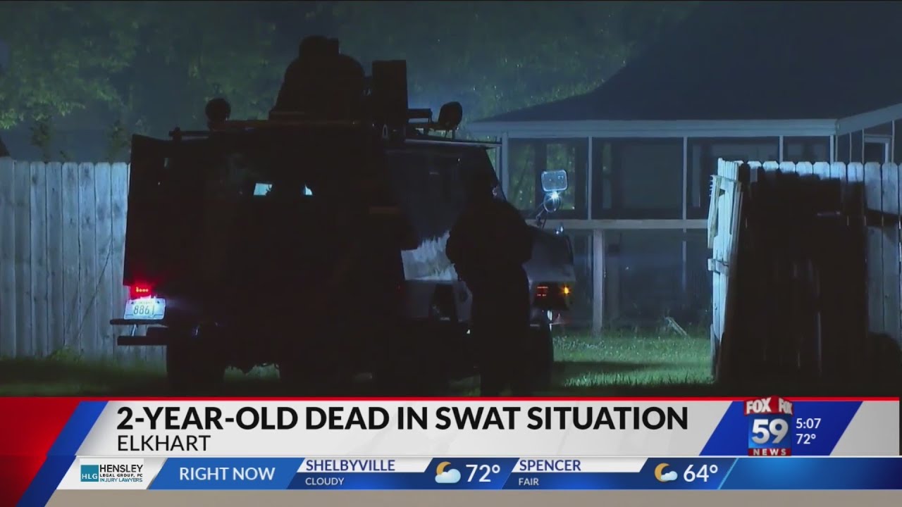 Man arrested, child dead after lengthy SWAT standoff in Elkhart County ...