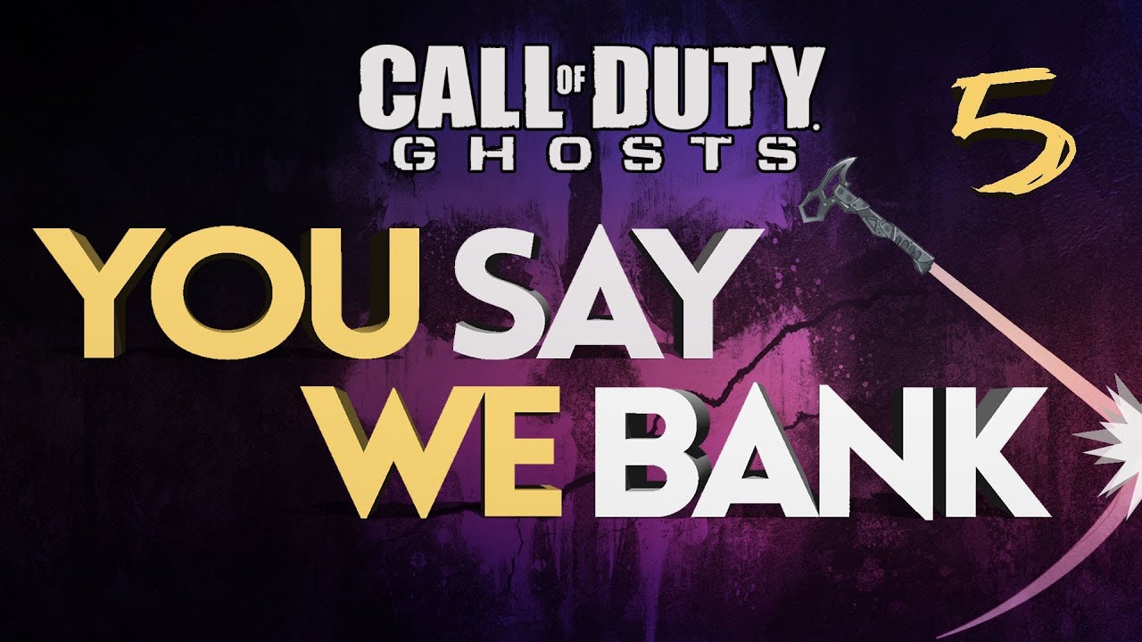 CoD: Ghosts "You Say We Bank" Challenge Ep.5 | Throwing Knife Bankshot Showcase | Lemon & Mushroom
