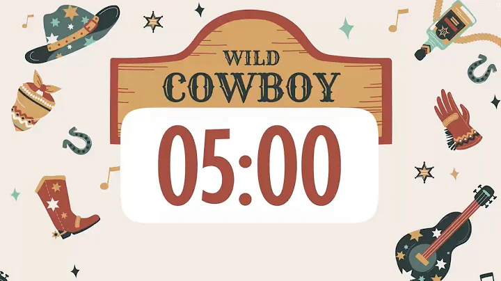 5-Minute Country Cleanup Timer | Countdown Song for Kids! Fun & Easy Clean Up Music