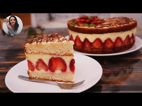 Клубничный Торт «Фрезье».|