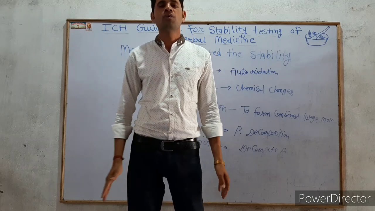ICH Guidelines for stability testing of Herbal medicinal product YouTube
