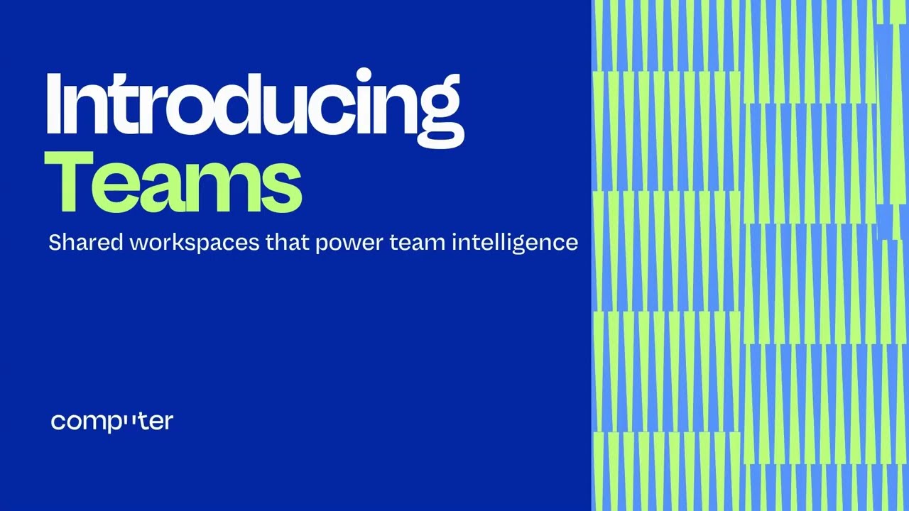 Teams: shared workspace, shared memory, team intelligence | Computer by DevRev