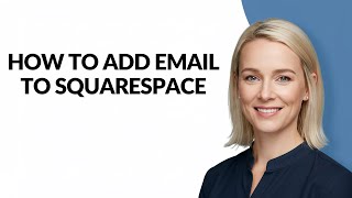 How to Add Email to Squarespace - Julia'sTutorials