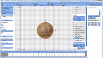 Mesh Transform Warp Sphere - Blender 3D