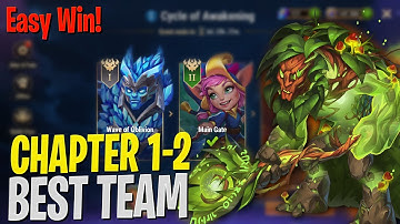 Verdoc Adventure: Best Team for Chapter 1 - 2 Wave of Oblivion & Main Gate