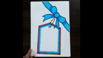 10 beautiful border designs | projects and idea note journals | Art Studio border designs #short